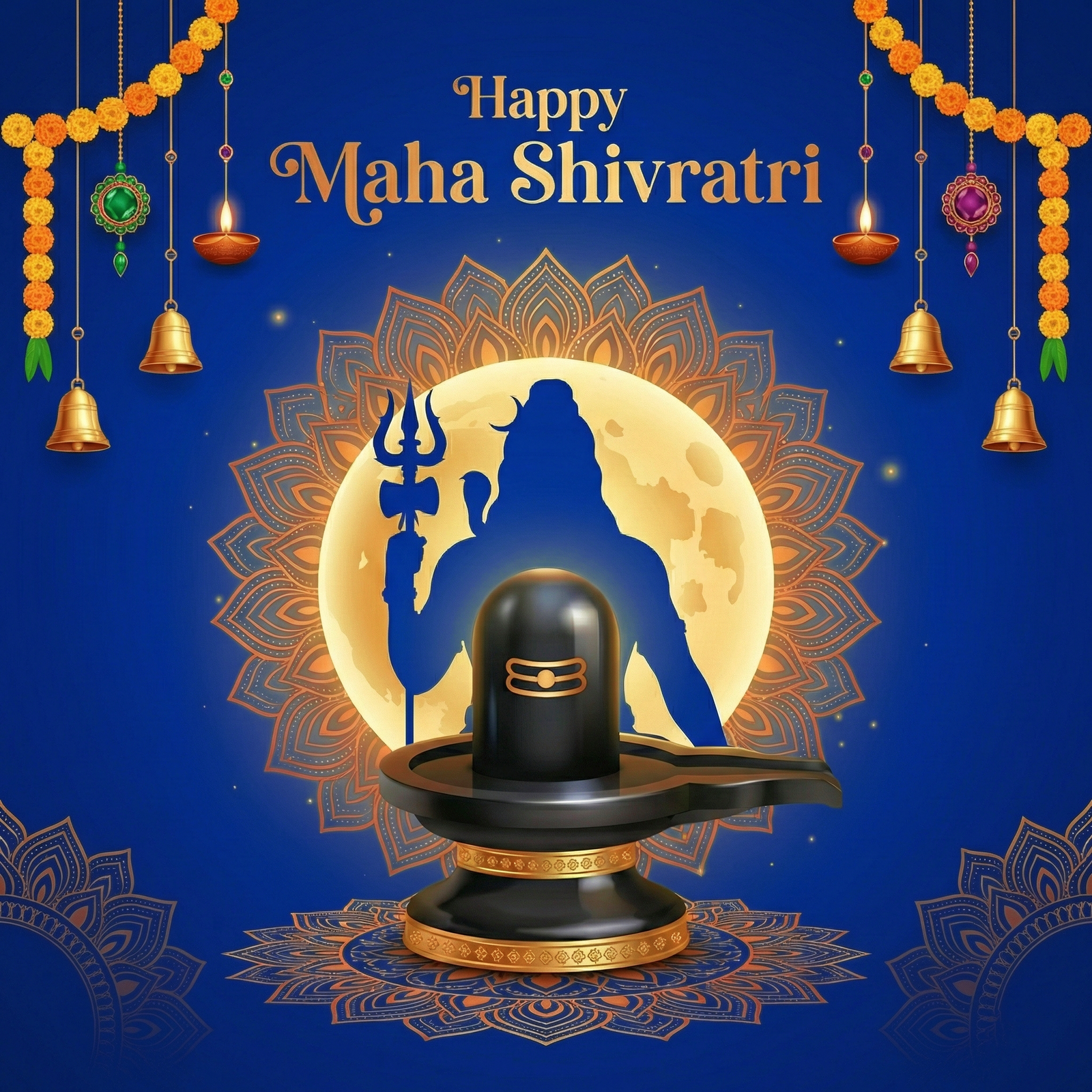 Mahashivratri Instagram Post 1080x1080 - Download at FreezyStock