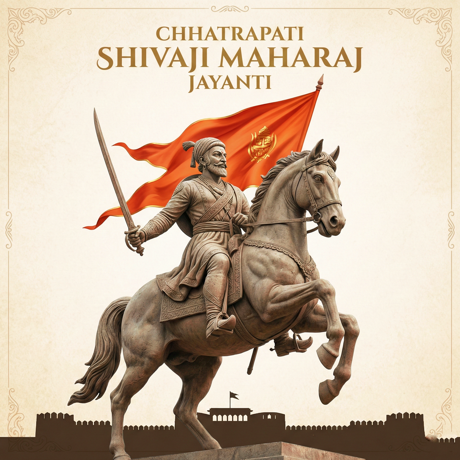 Shiv Jayanti Images 1080x1080 For Instag - Download at FreezyStock