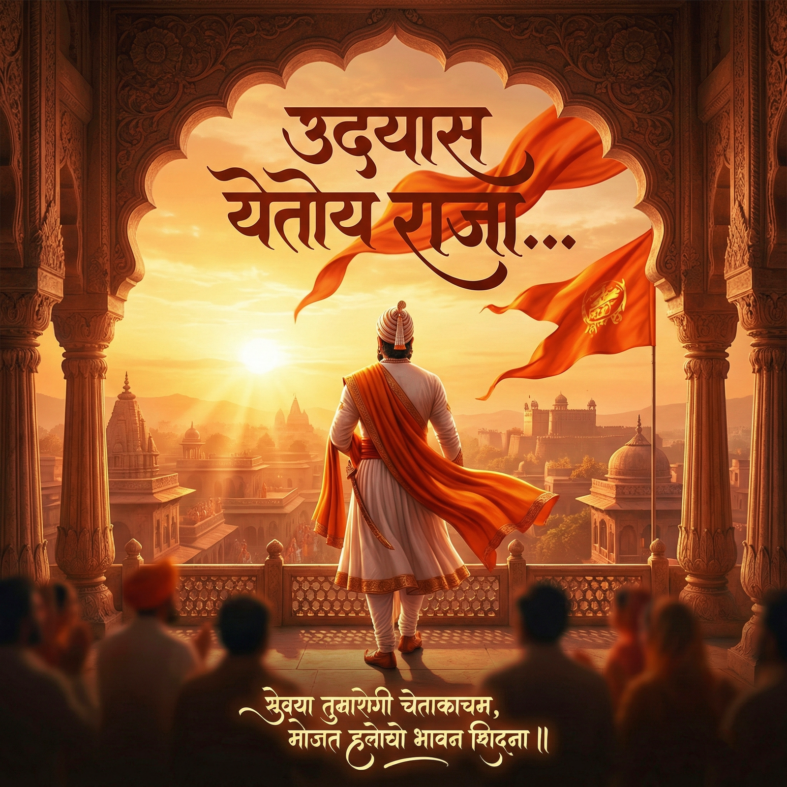 Shiv Jayanti Festival Images 1080x1080 - Download at FreezyStock