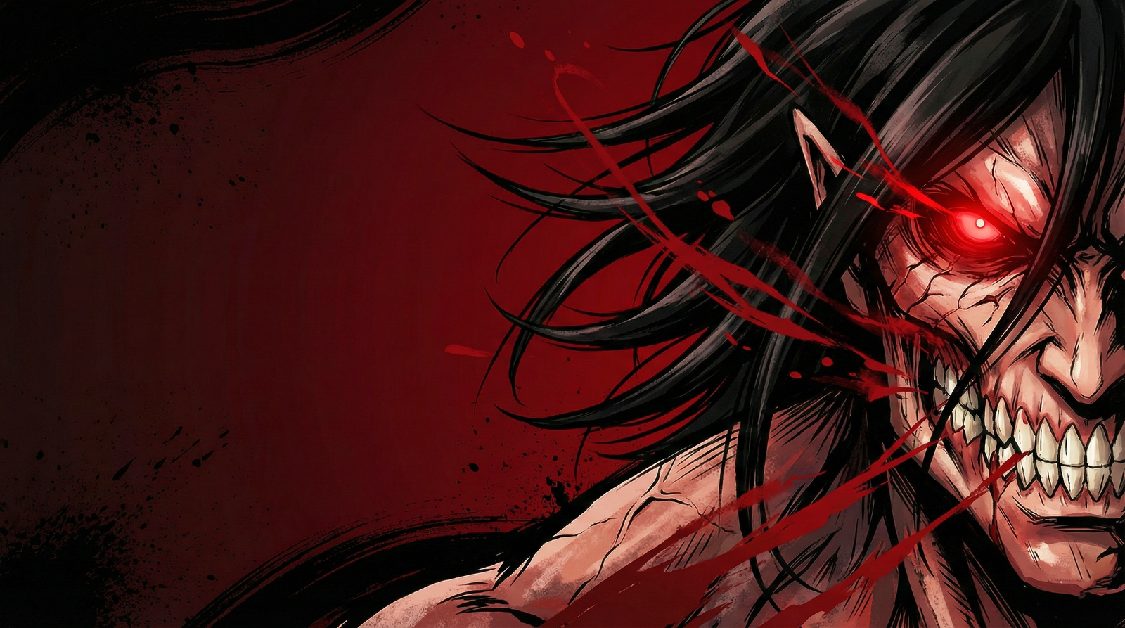 Eren Yeager Wallpaper Dark Theme Hd - Download at FreezyStock