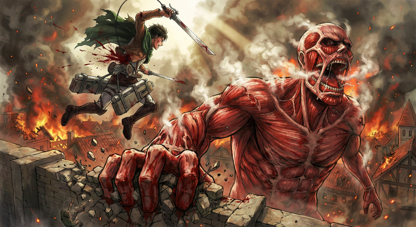 Eren Yeager Wallpaper For Android And Ip - Download at FreezyStock