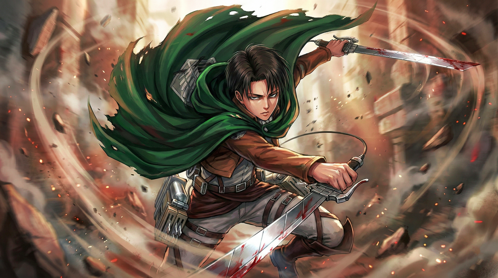 Levi Ackerman Aesthetic Wallpaper - Download at FreezyStock