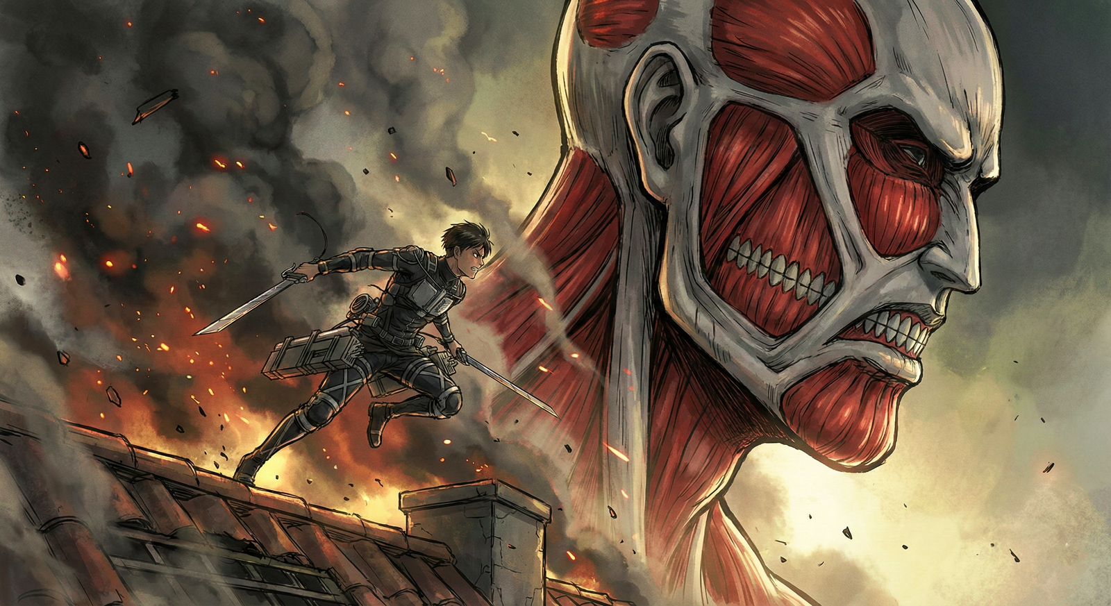Attack On Titan Eren Yeager Wallpaper Hd - Download at FreezyStock