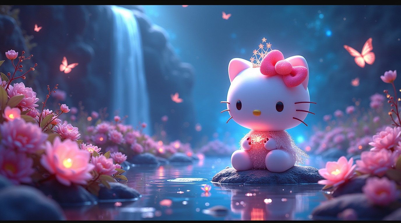Hello Kitty Cute Desktop Wallpaper - Download at FreezyStock