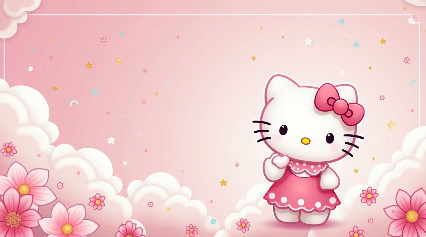 Hello Kitty Girly Laptop Wallpaper Hd - Download at FreezyStock