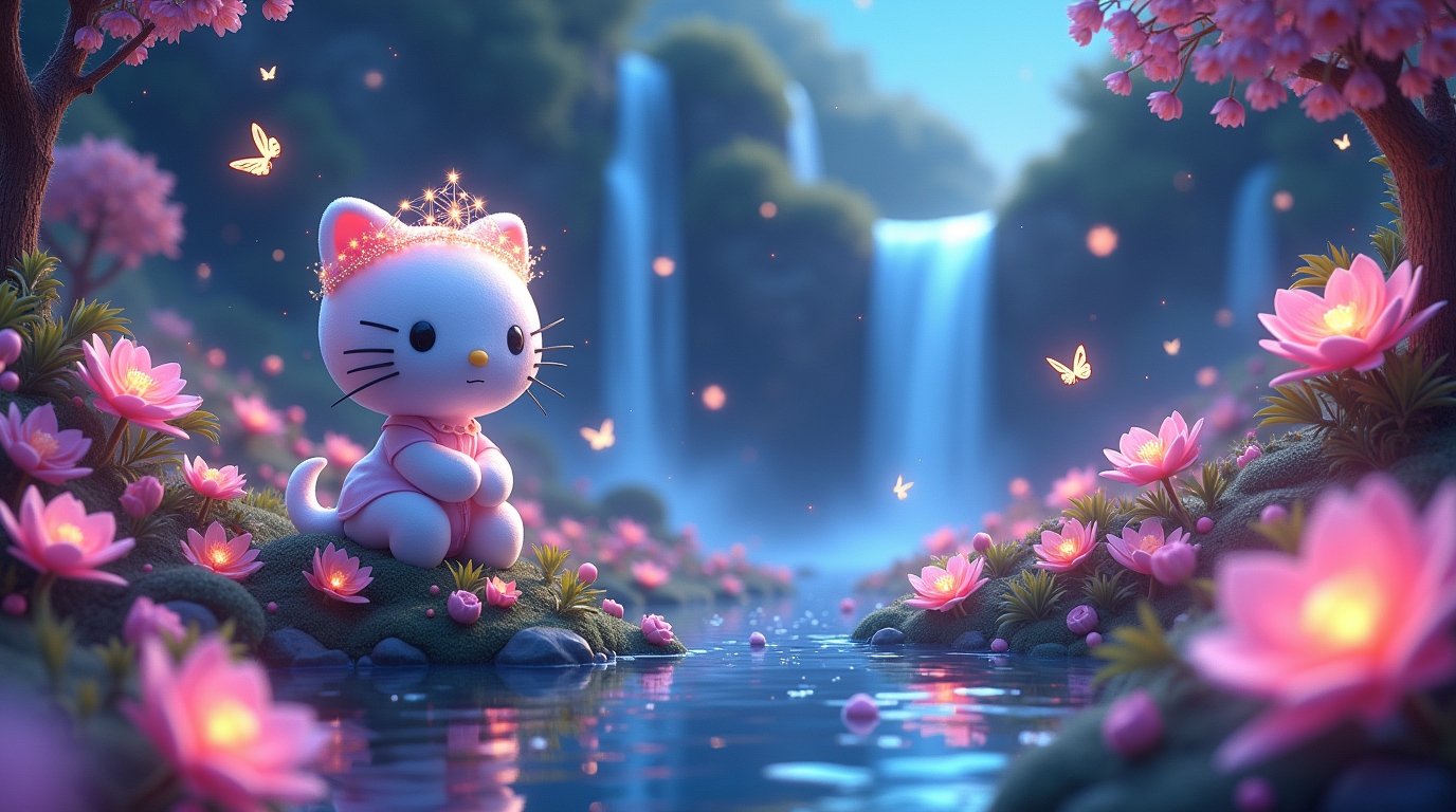 Hello Kitty Soft Aesthetic Laptop Wallpa - Download at FreezyStock