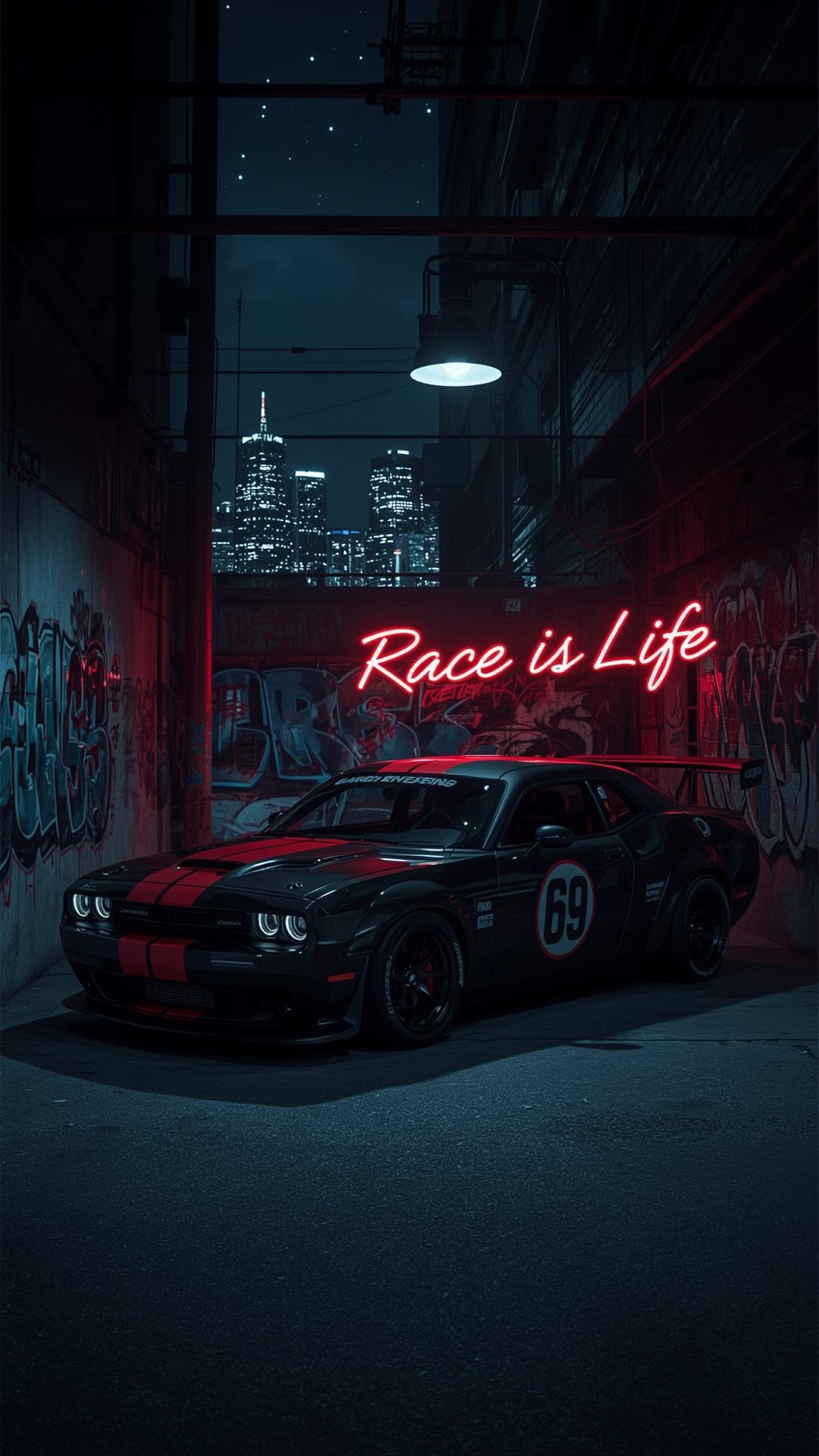 Black Mustang Iphone Lock Screen Wallpap HD 4K wallpaper for mobile and desktop, free HD background download for iPhone and laptop - FreezyStock