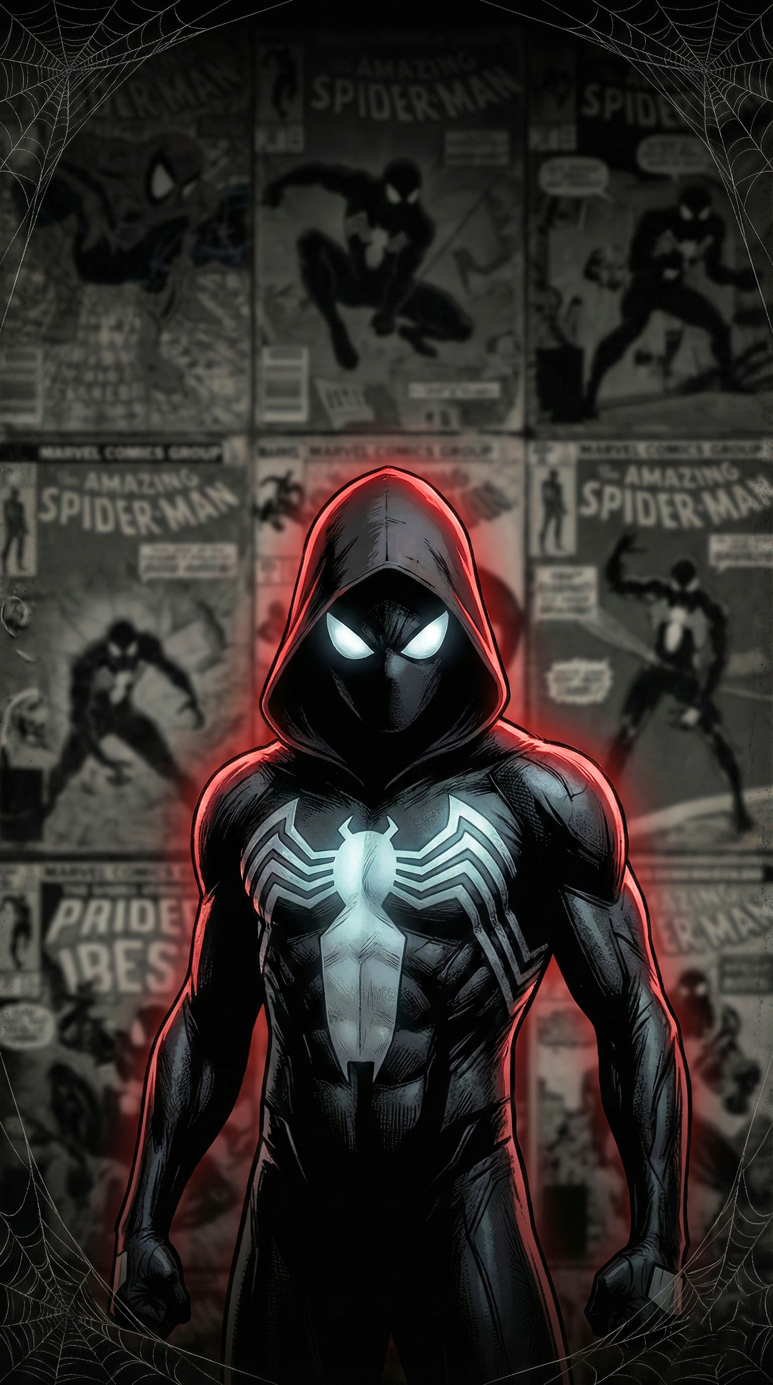 Spiderman Red Suit Mobile Wallpaper 4k HD 4K wallpaper for mobile and desktop, free HD background download for iPhone and laptop - FreezyStock