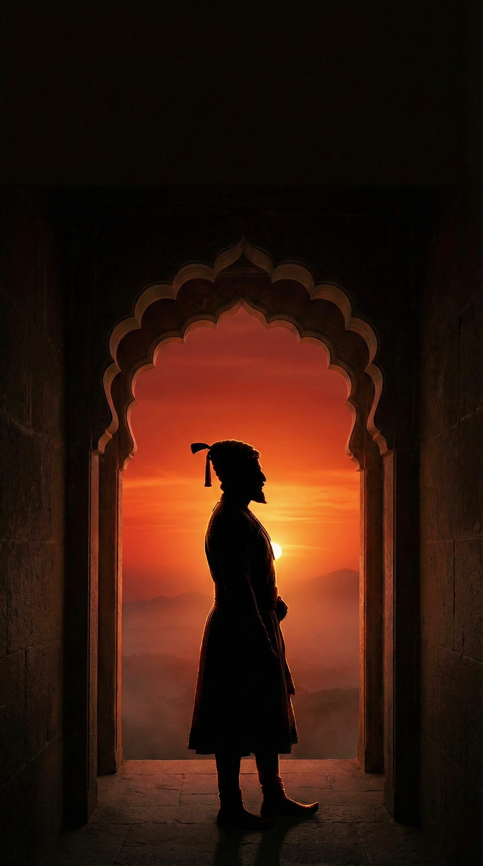 Shivaji Maharaj Hd Lock Screen HD 4K wallpaper for mobile and desktop, free HD background download for iPhone and laptop - FreezyStock