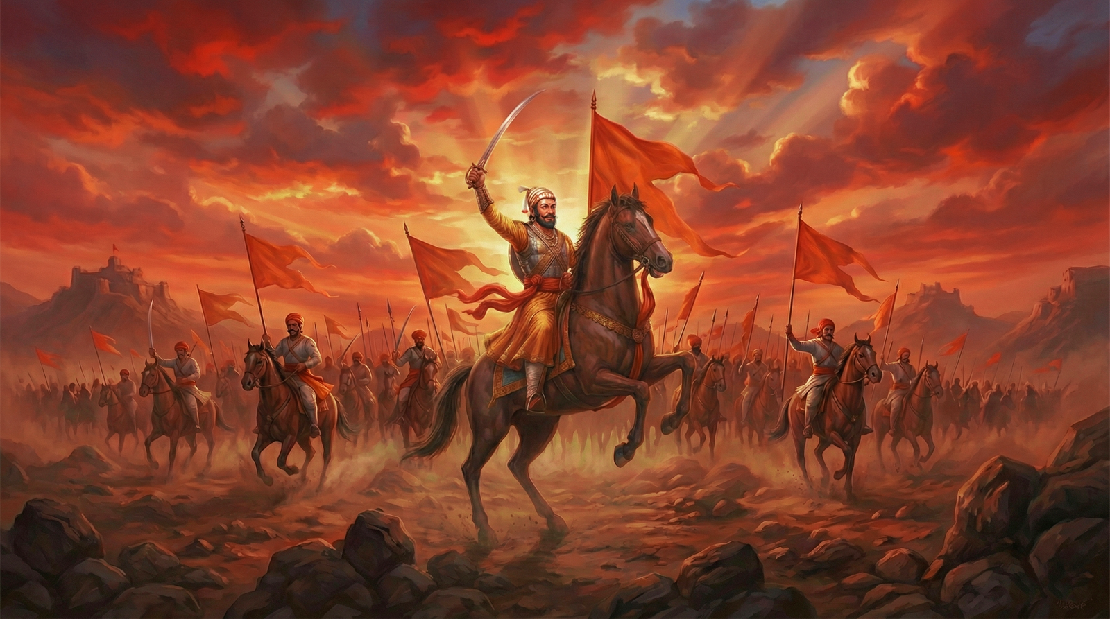 Download Shivaji Maharaj Hd Pc Wallpaper HD 4K wallpaper for mobile and desktop, free HD background download for iPhone and laptop - FreezyStock