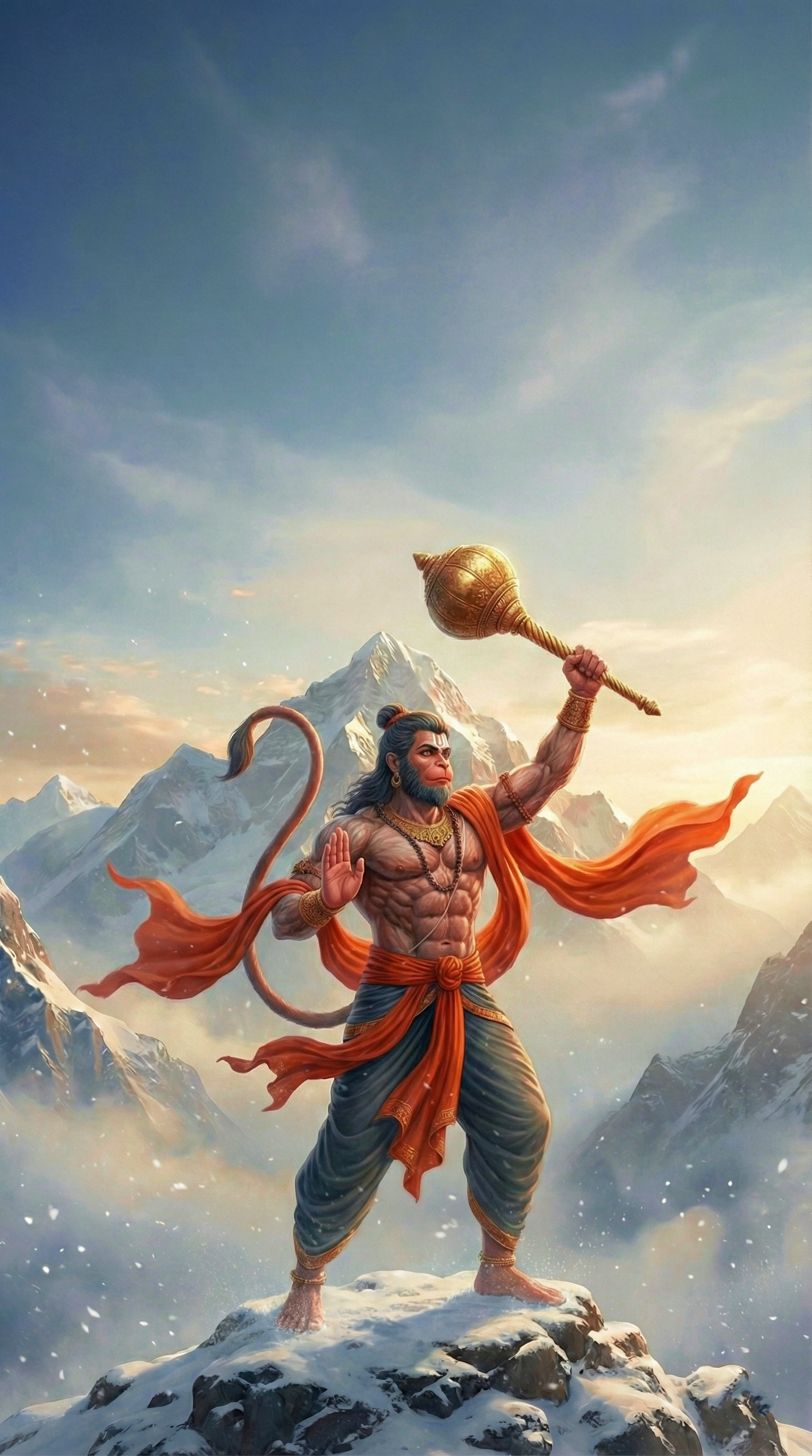 Hanuman Temple Iphone Wallpaper Hd HD 4K wallpaper for mobile and desktop, free HD background download for iPhone and laptop - FreezyStock