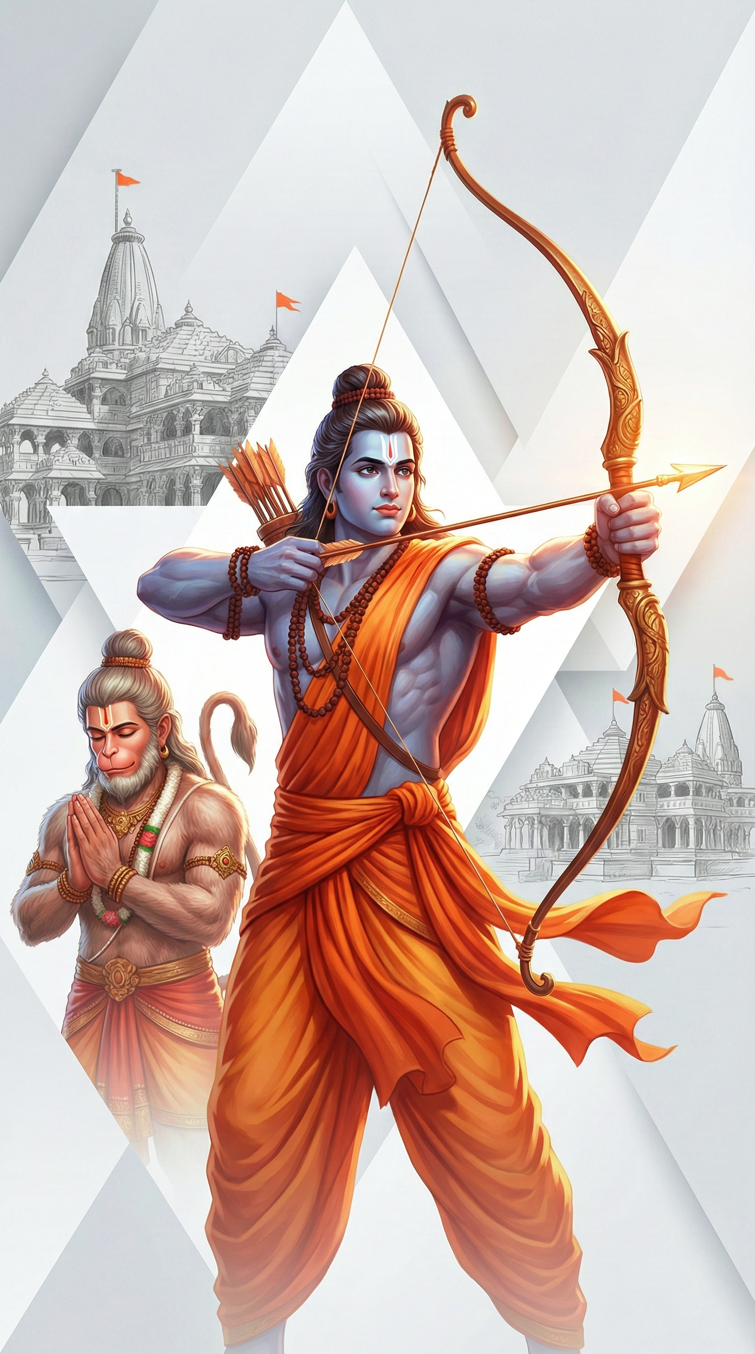 Hanuman Wallpaper 4k For Iphone HD 4K wallpaper for mobile and desktop, free HD background download for iPhone and laptop - FreezyStock