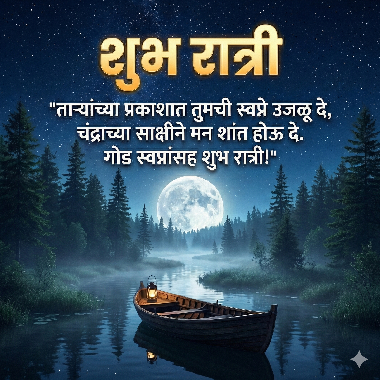 Romantic Good Night Images In Marathi HD 4K wallpaper for mobile and desktop, free HD background download for iPhone and laptop - FreezyStock