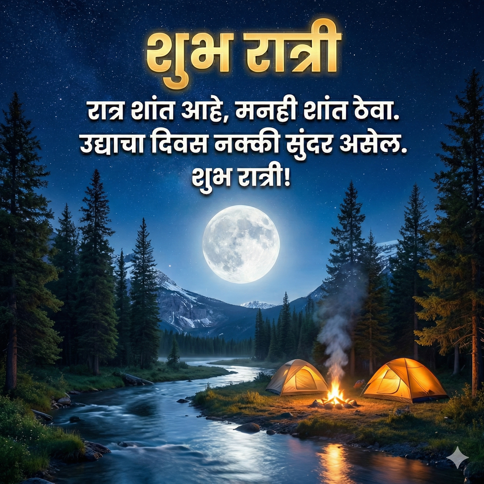 Good Night Quotes Images In Marathi HD 4K wallpaper for mobile and desktop, free HD background download for iPhone and laptop - FreezyStock