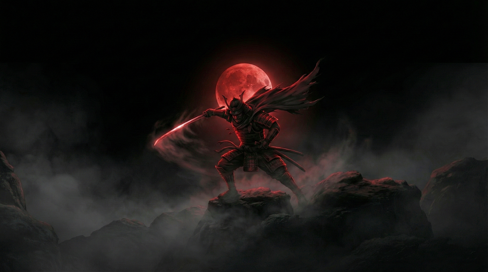 Dark Samurai Wallpaper 4k Hd HD 4K wallpaper for mobile and desktop, free HD background download for iPhone and laptop - FreezyStock