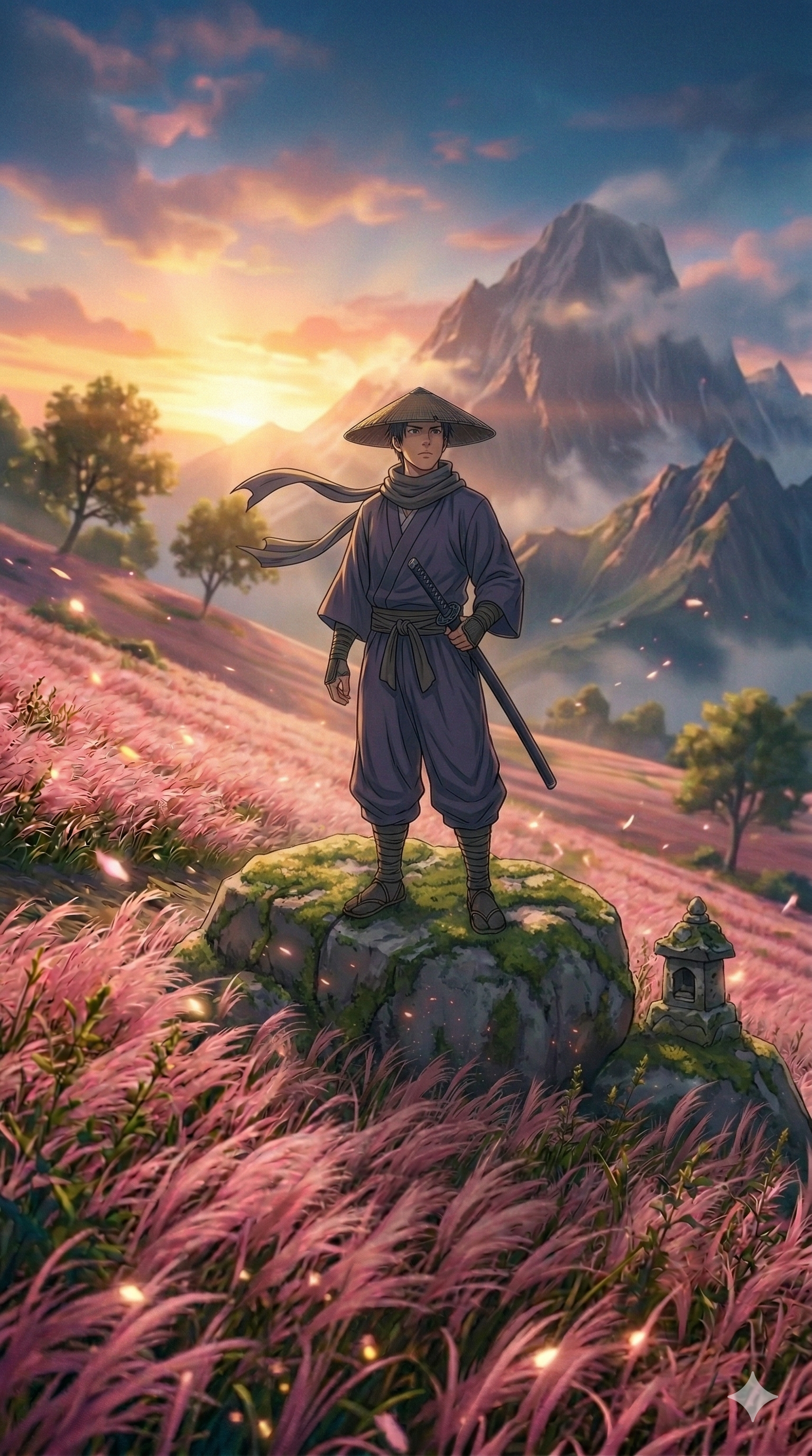 Samurai Silhouette Wallpaper 4k Mobile