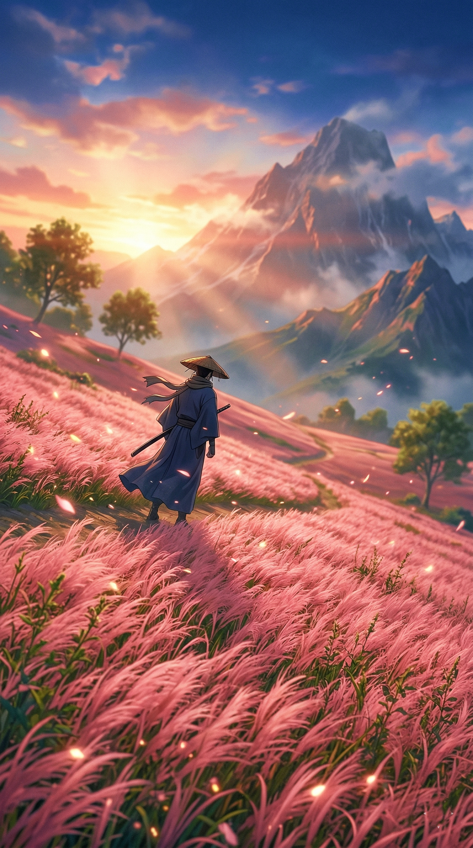 Iphone Lone Samurai Wallpaper 4k