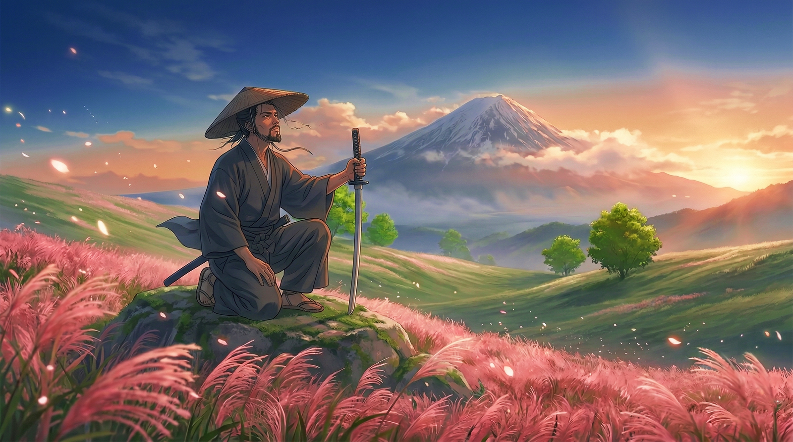 Lone Samurai Wallpaper 4k wallpaper 4k hd