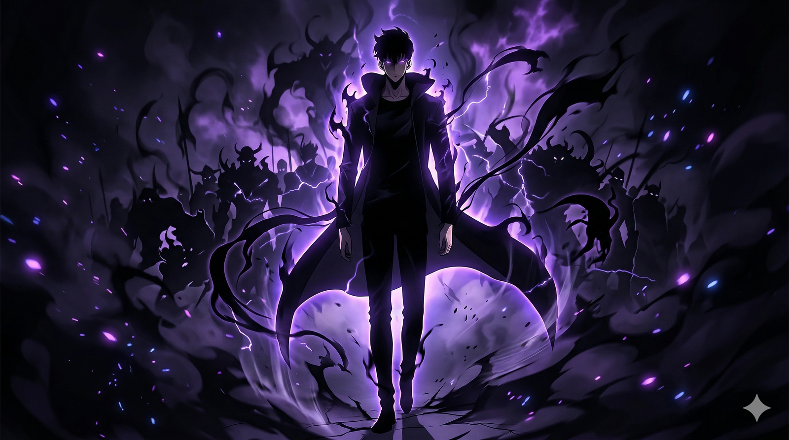 Sung Jin Woo Wallpaper 4k Dark Aura