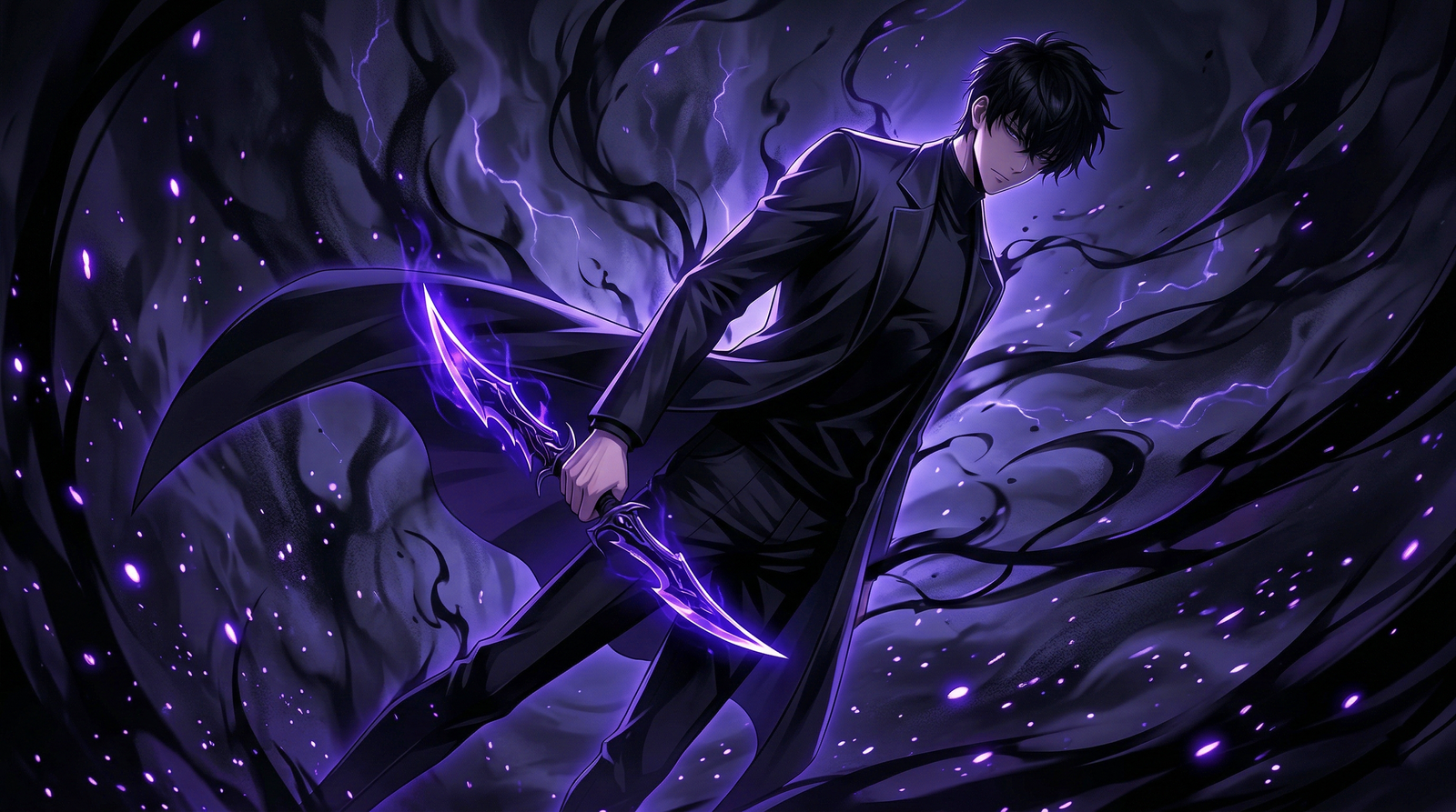 Solo Leveling Wallpaper 4k Shadow Monarc