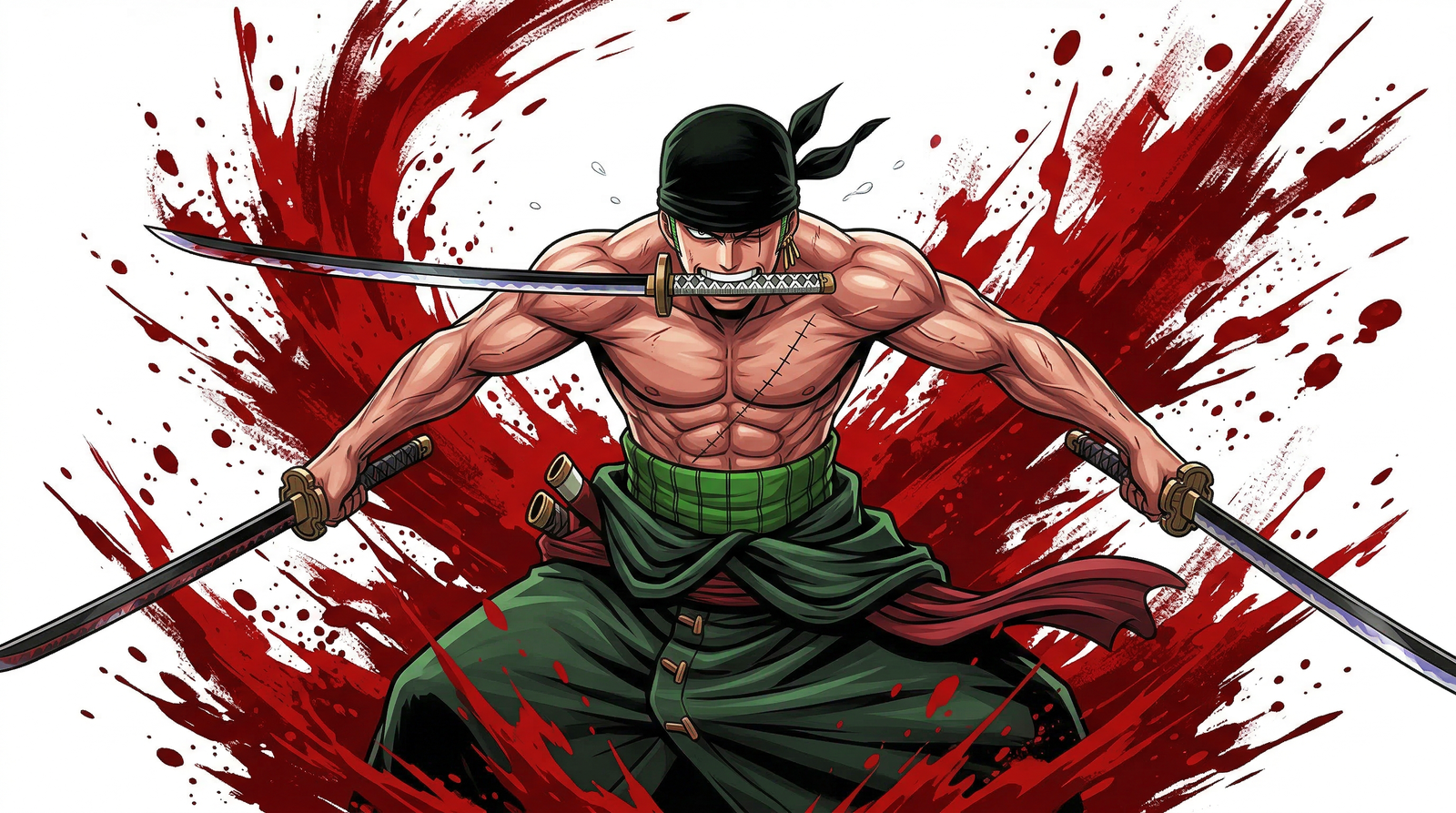 Zoro Wallpaper 4k Sword Pose Laptop
