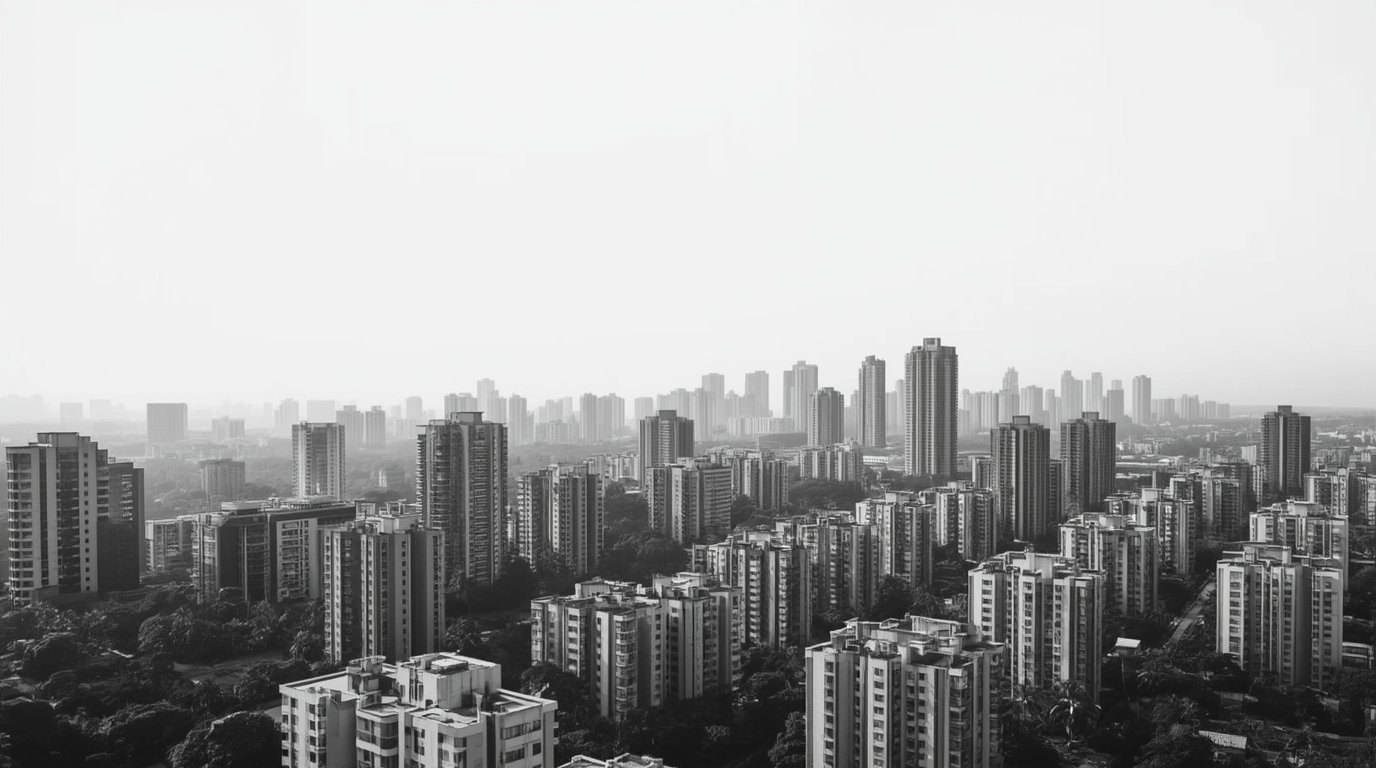 Drone View Mobile Wallpaper 