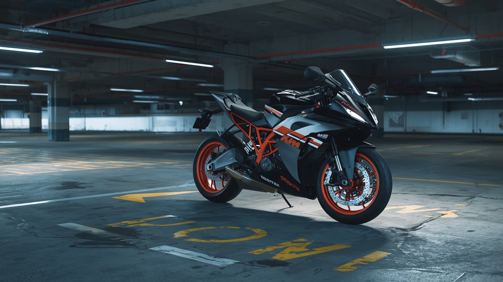 Ktm Orange Bike Wallpaper Hd 4k wallpaper