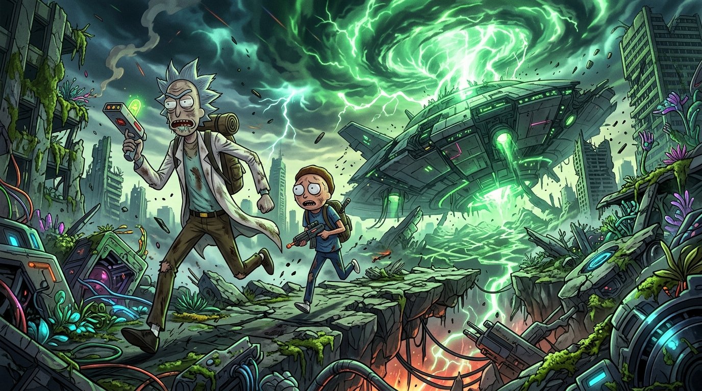 Rick And Morty Mobile Wallpaper Hd 4k wallpaper