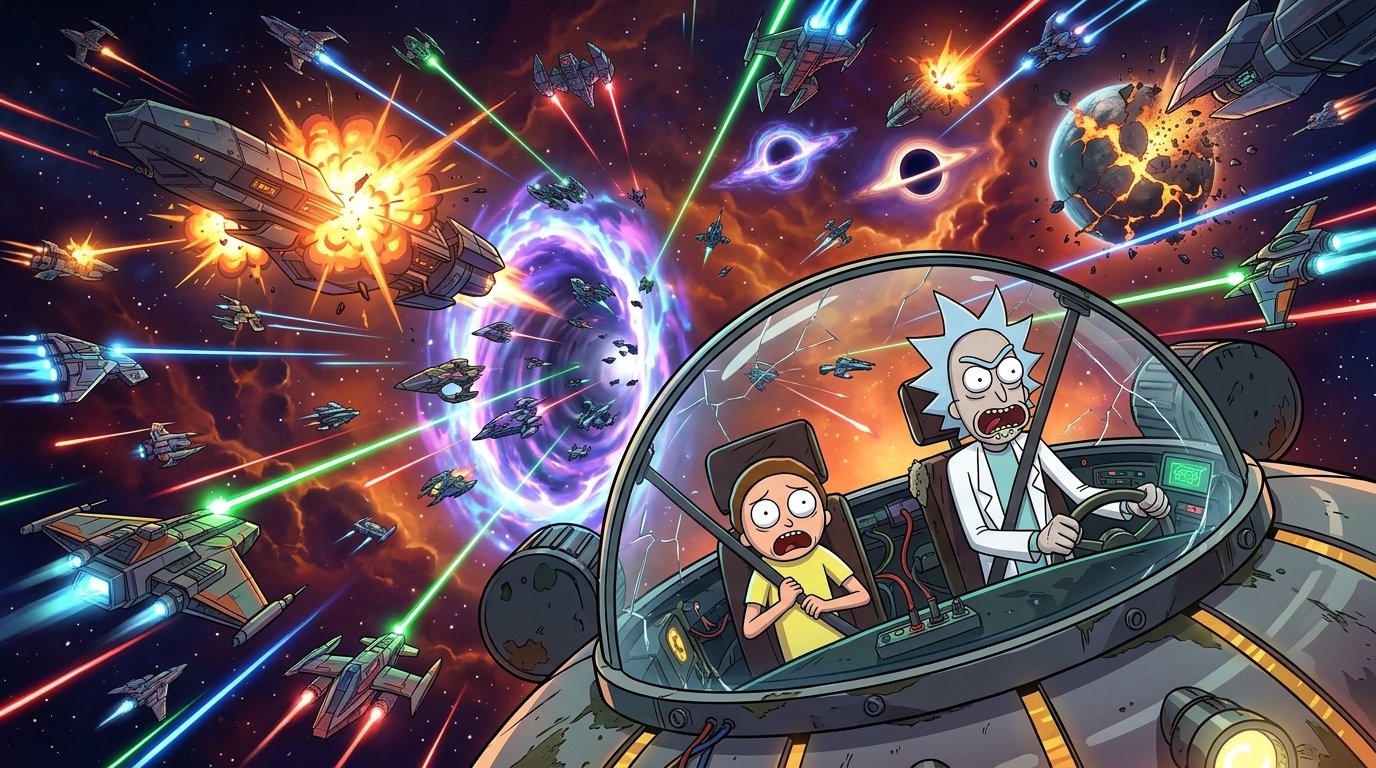 Rick And Morty Wallpaper 4k wallpaper