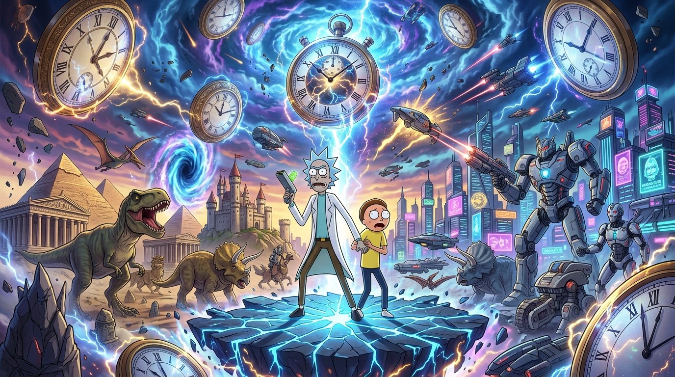 Morty Smith Multiverse Wallpaper Hd 4k wallpaper