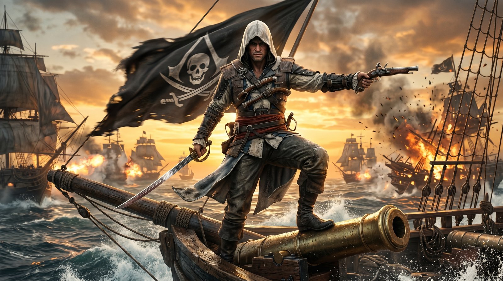 Assassins Creed Black Flag 4k wallpaper