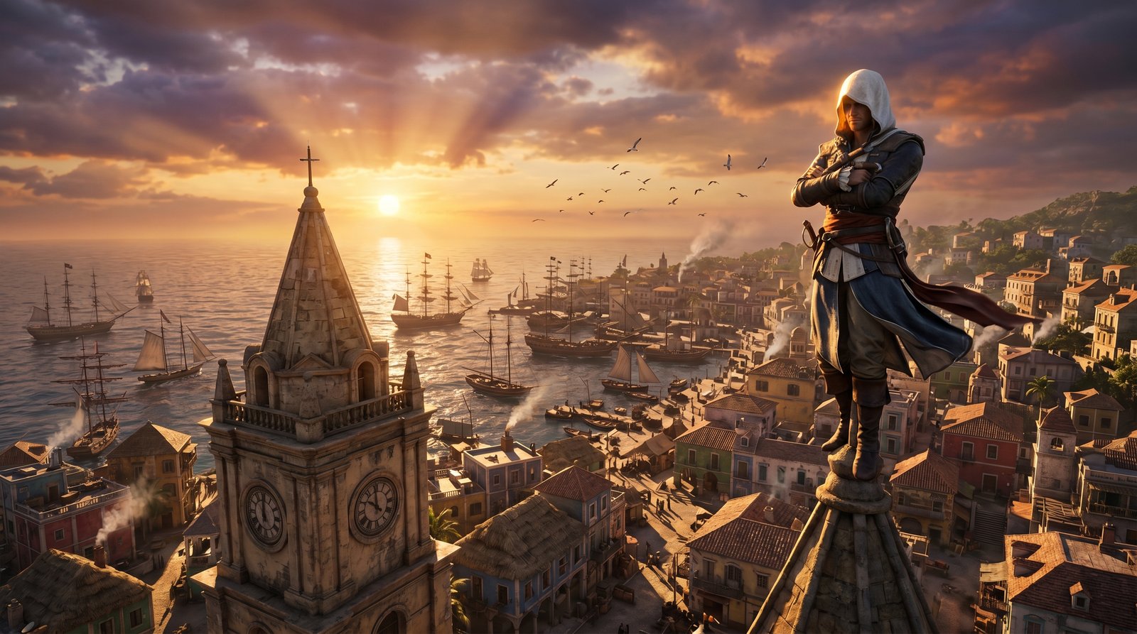 Black Flag Pirate Wallpaper 4k wallpaper