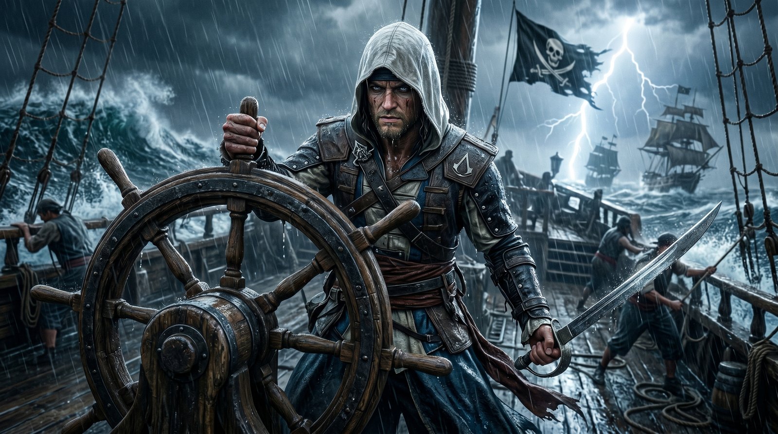 Assassins Creed Pirate Hd 4k wallpaper