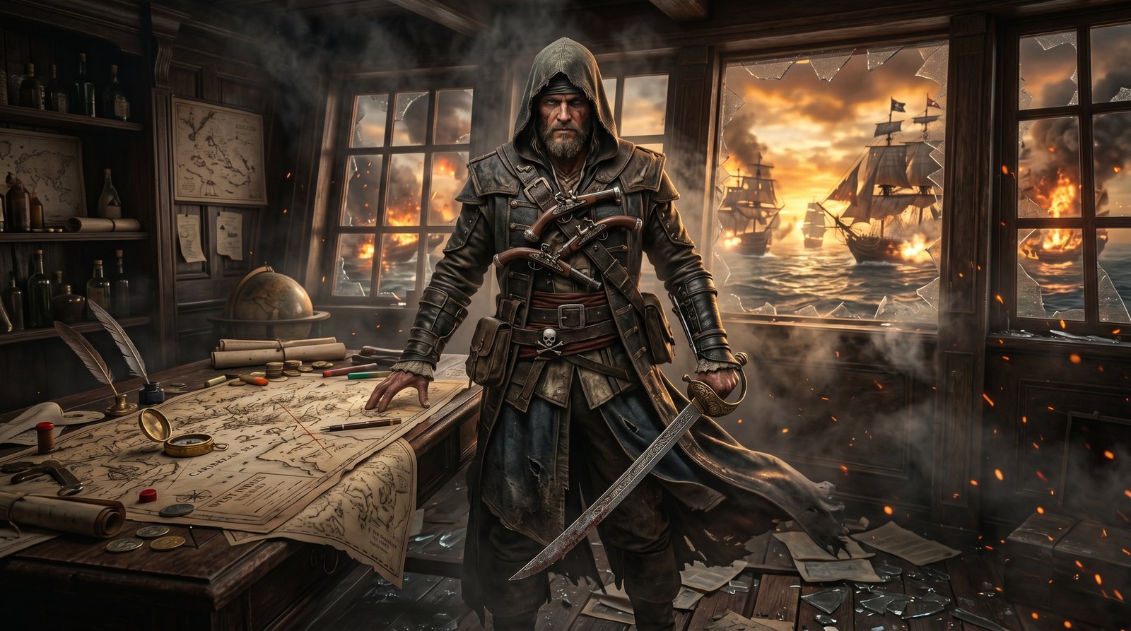 Assassins Creed Black Flag Wallpaper 4k wallpaper