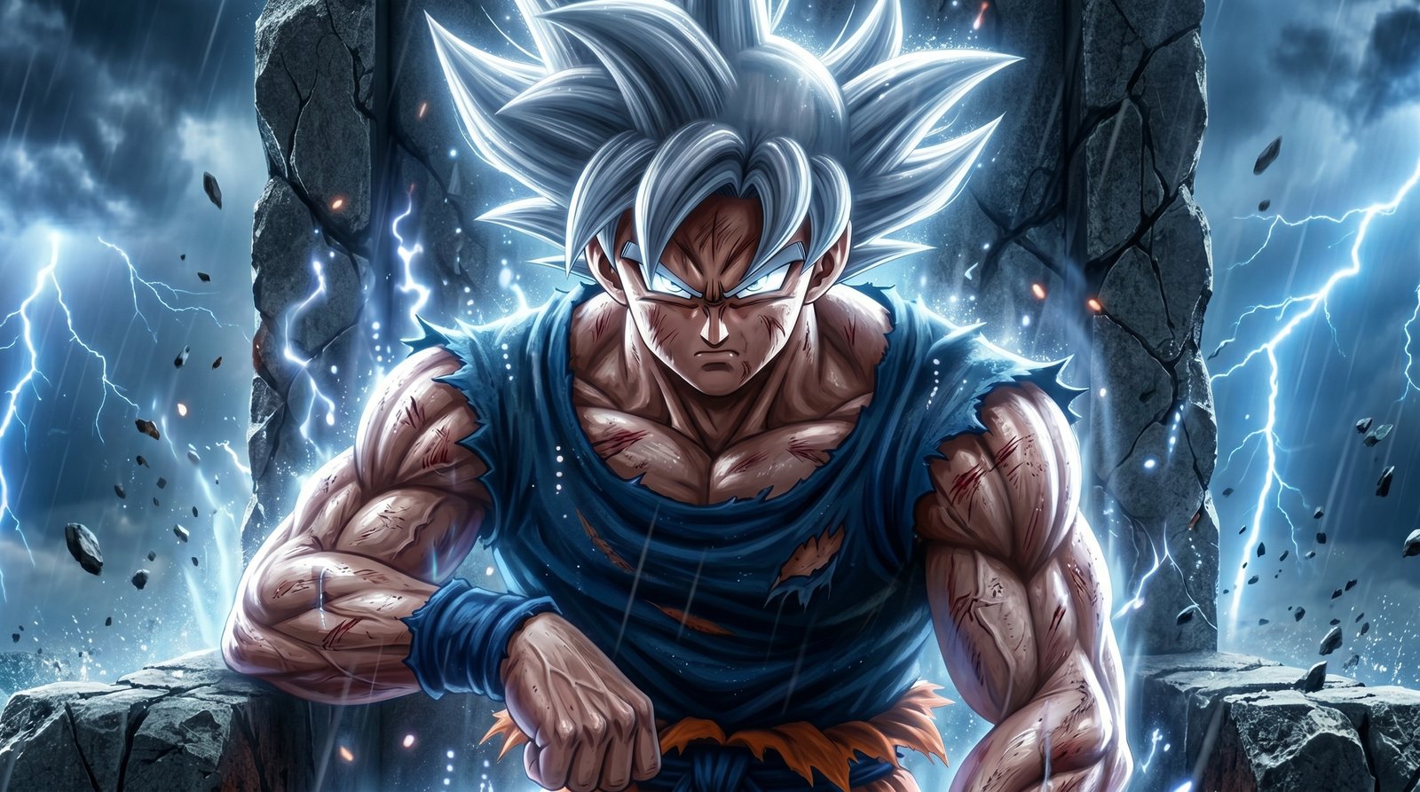 Goku Anime Art Wallpaper For Laptop 4k wallpaper