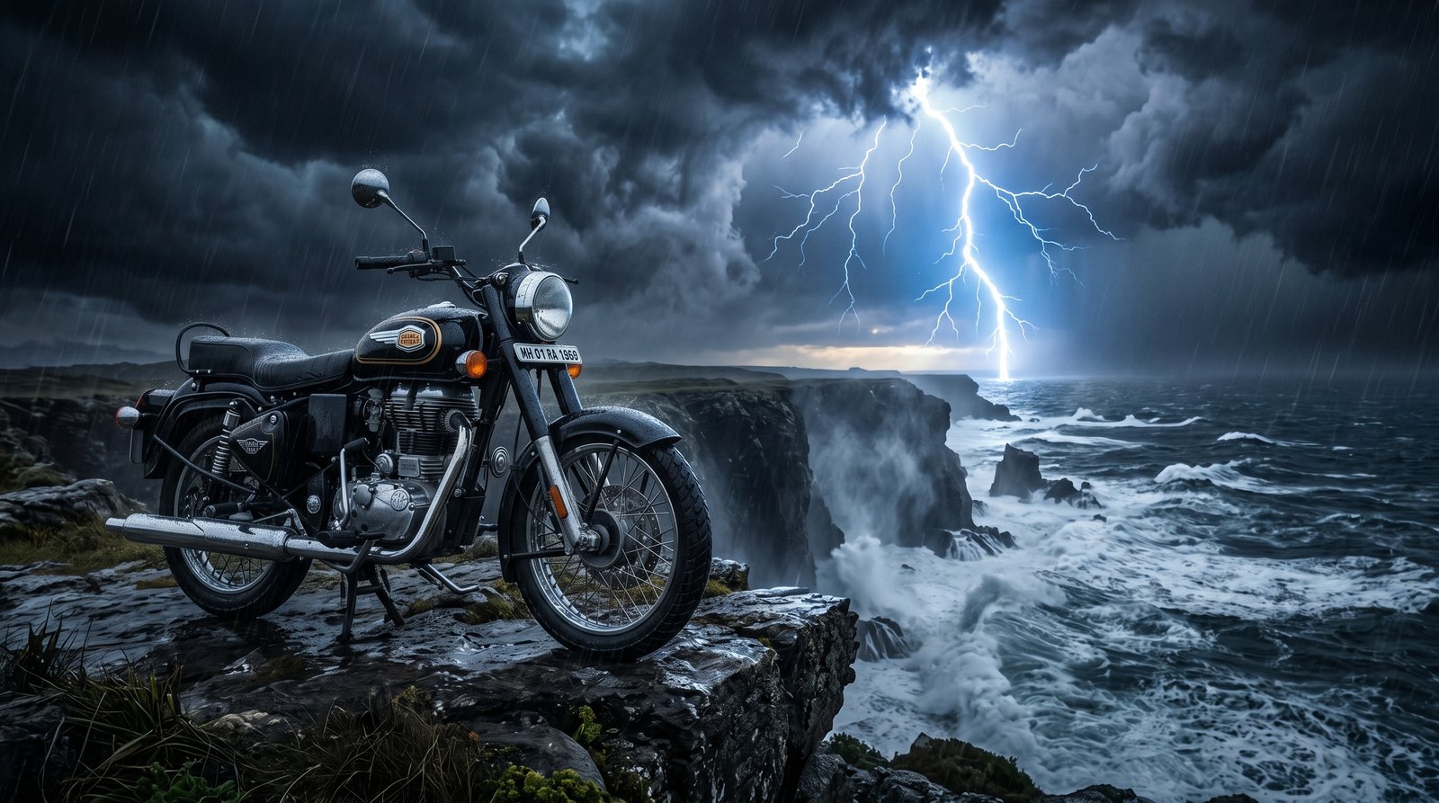Bullet Wallpaper Rainy Road 4k wallpaper