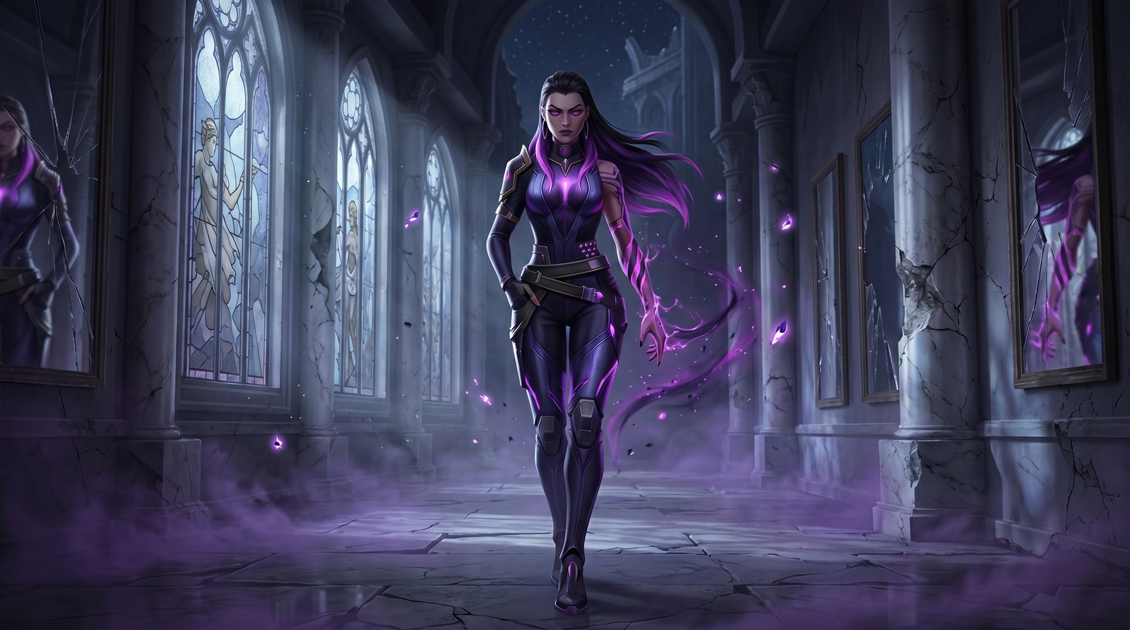 Reyna Valorant Wallpaper Epic Artwork 4k wallpaper