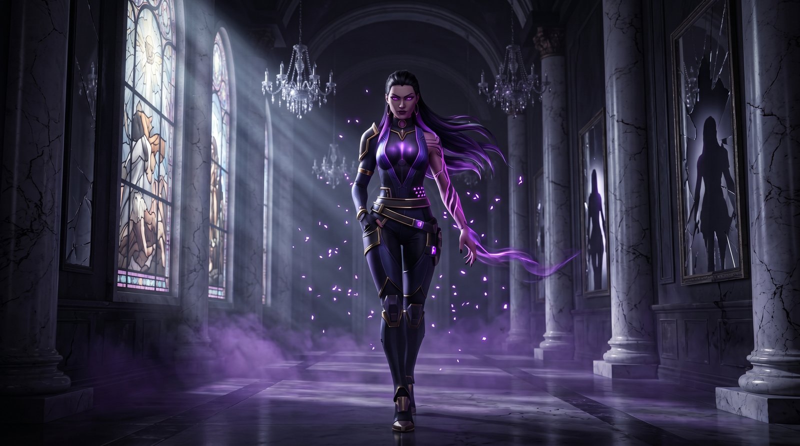 Reyna Valorant Wallpaper Vfx Art 4k wallpaper