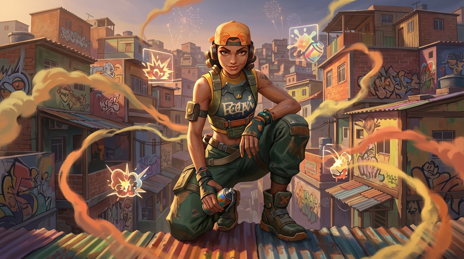 Raze Action Valorant Wallpaper 4k wallpaper
