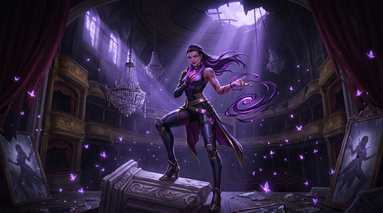 Reyna Fan Art Valorant Wallpaper 4k wallpaper