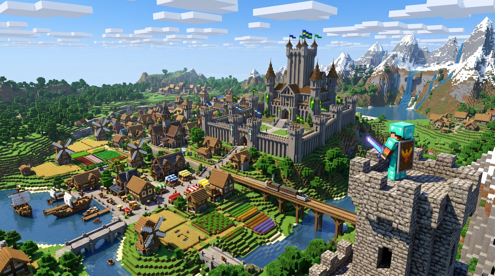 Minecraft Village Wallpaper 4k 4k wallpaper