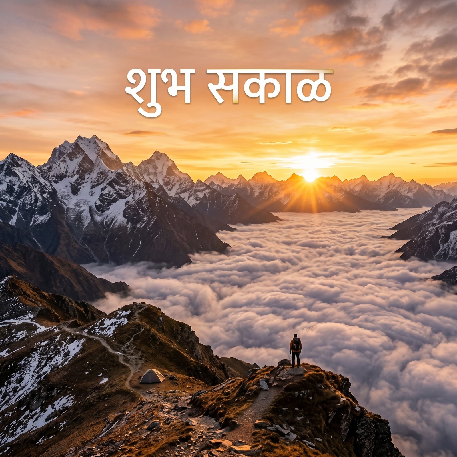 Best Good Morning Marathi Greetings 4k wallpaper