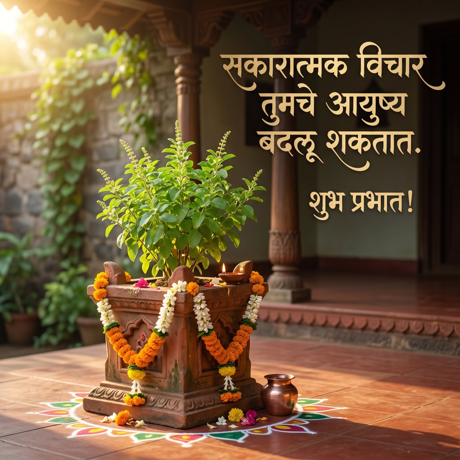 What Do you think about this Good Morning Marathi Greetings For Everyone delivers in 1920x1080 resolution. A must-have social