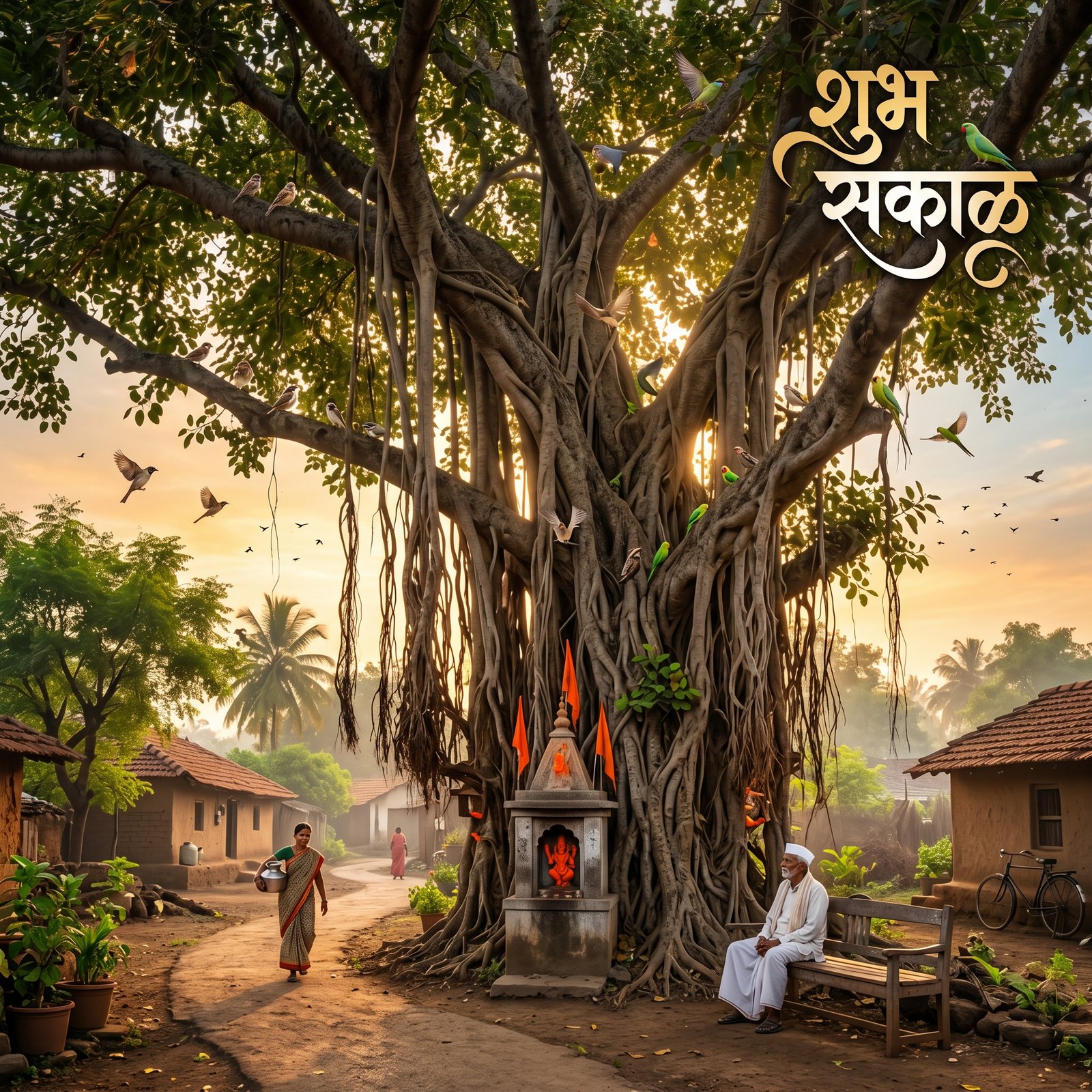 Do you want this eye-catching Beautiful Good Morning Marathi Images in 1920x1080 quality. Ideal for anyone searching for prem