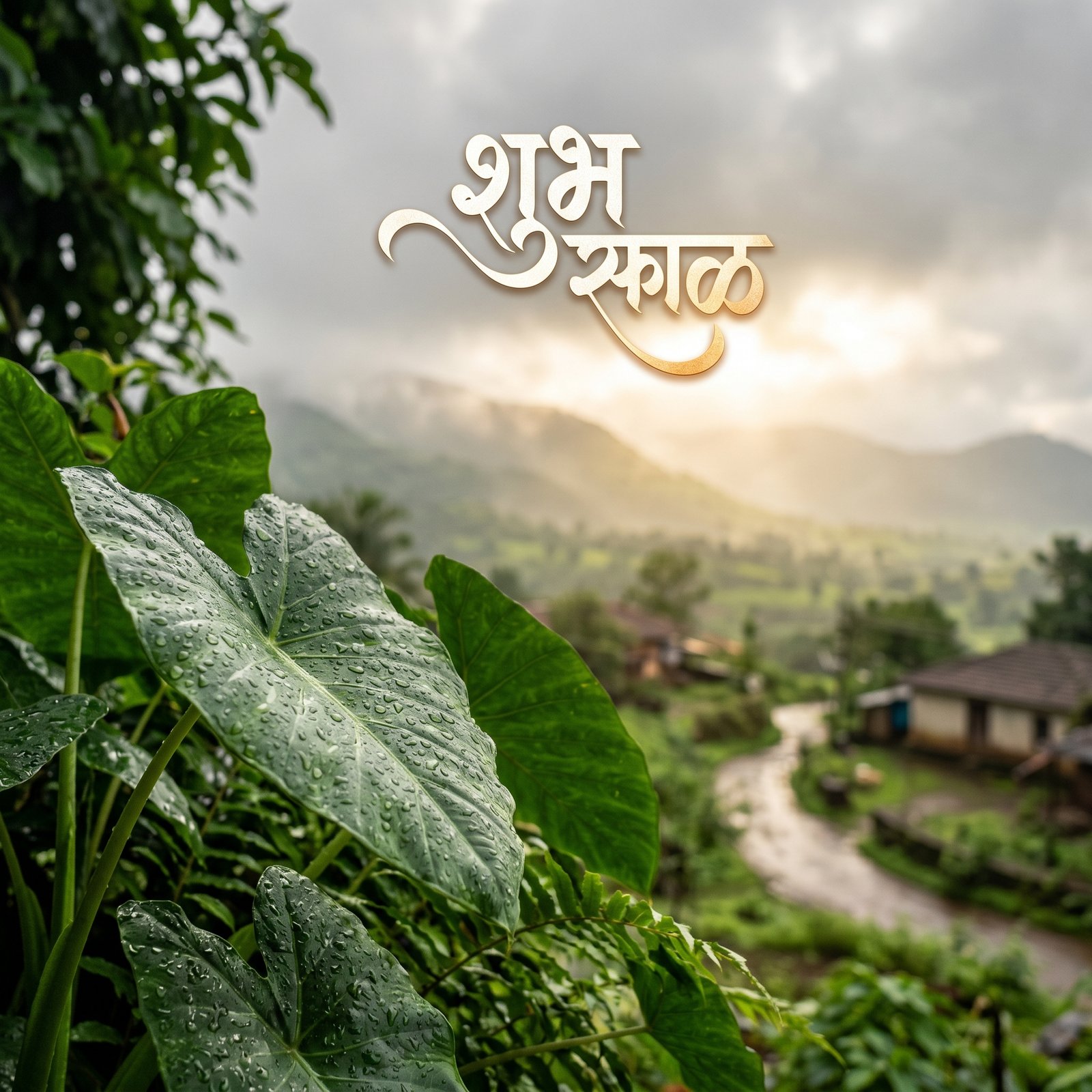 Download this beautiful Good Morning Marathi Messages For Friends wallpaper available in 1920x1080. Whether you need a fresh