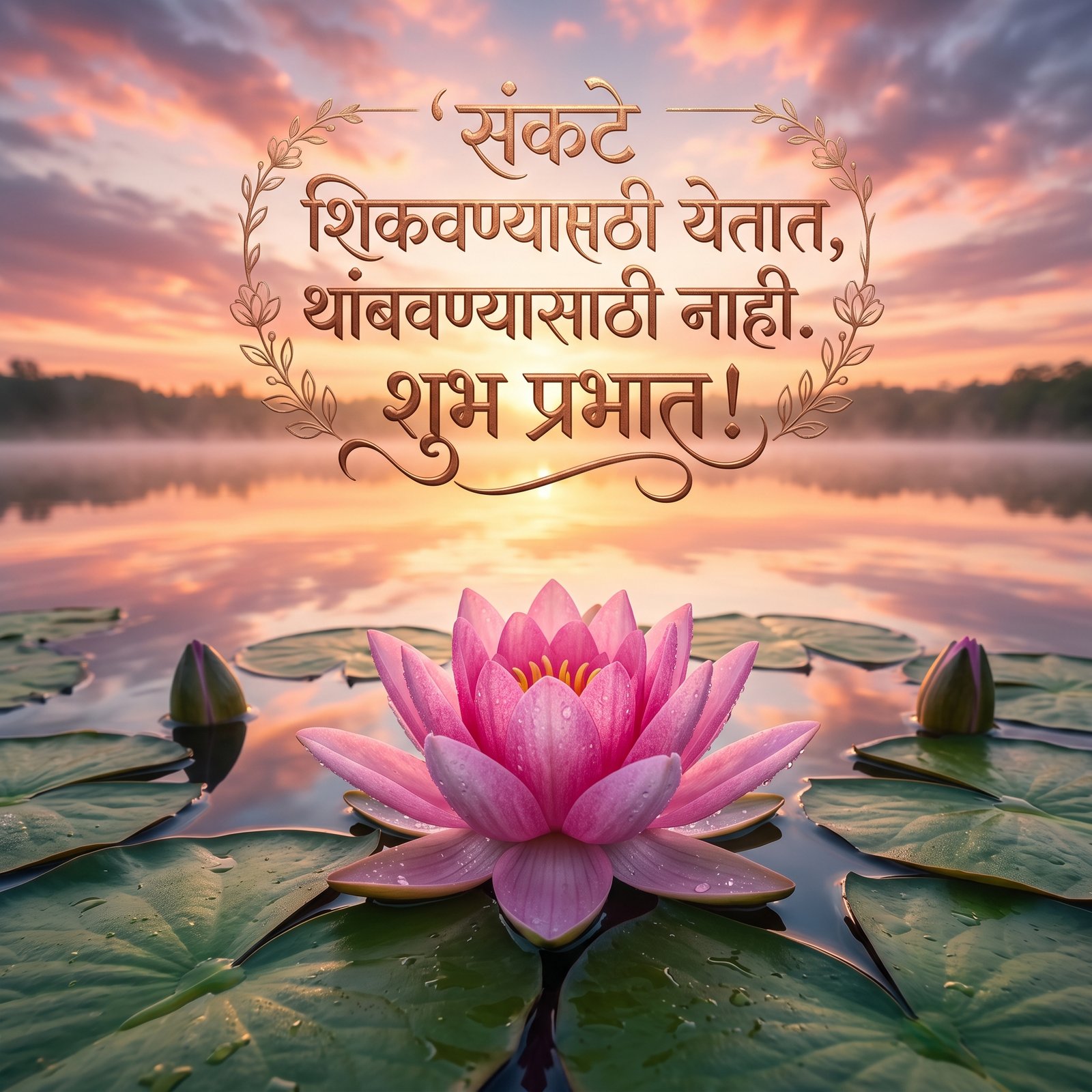 Download this Heart Touching Good Morning Marathi Quotes in high quality design with 1920x1080 resolution. Perfect for your l