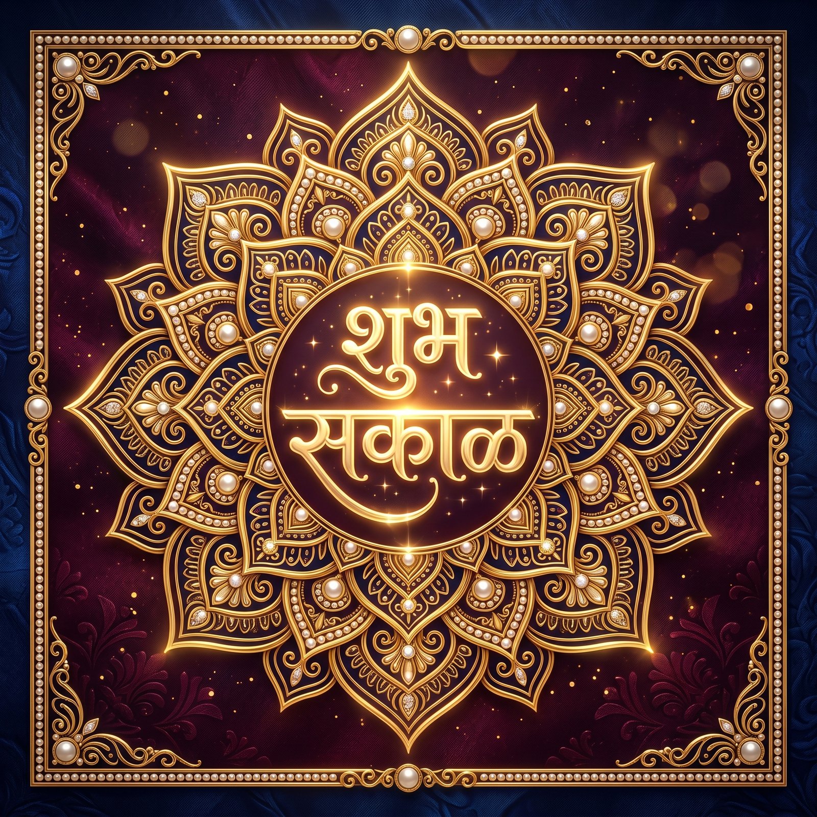 Download this beautiful Good Morning Marathi Blessings And Wishes wallpaper available in 1920x1080. Whether you need a fresh
