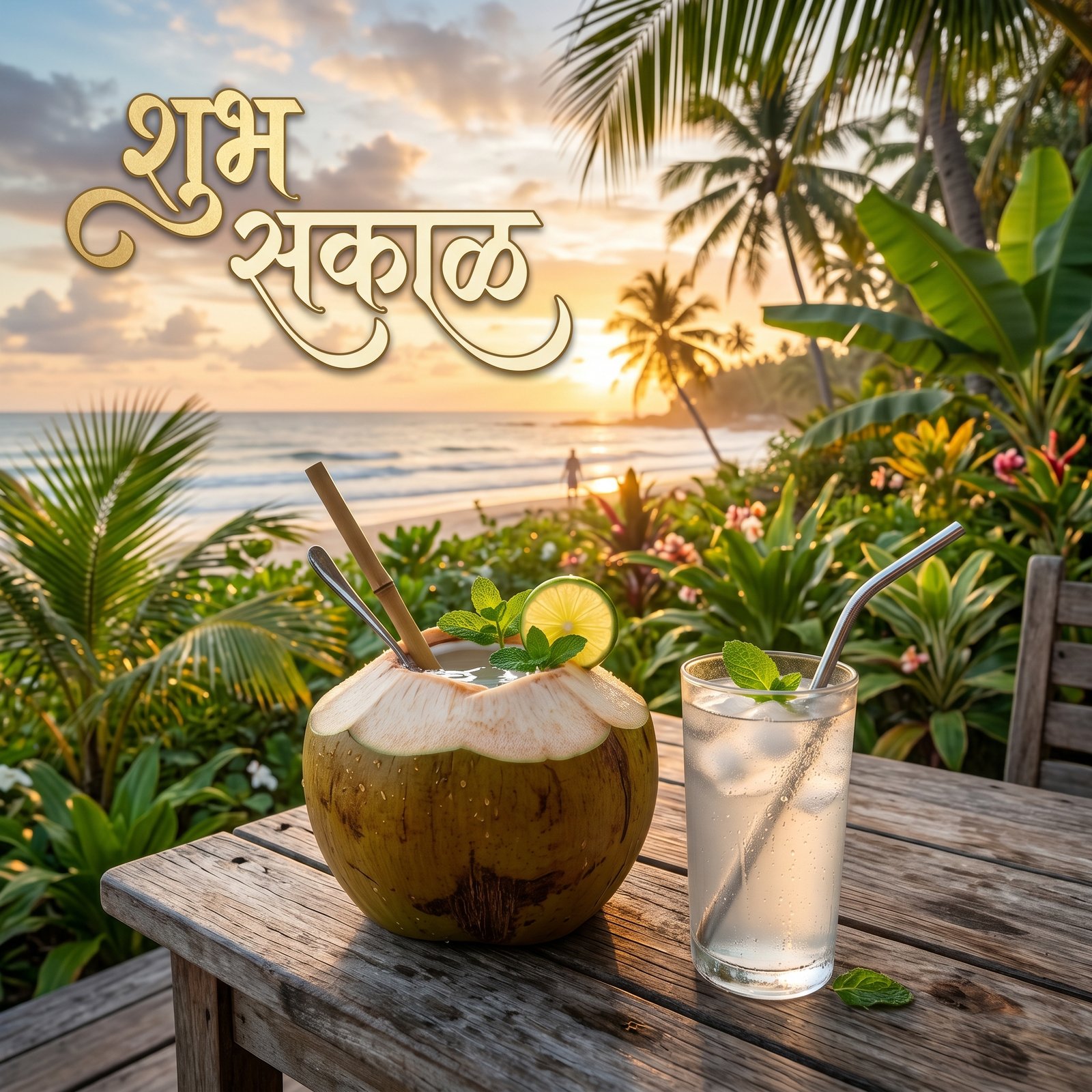 Download this Good Morning Marathi Greetings With Quotes in high quality design with 1920x1080 resolution. Perfect for your l