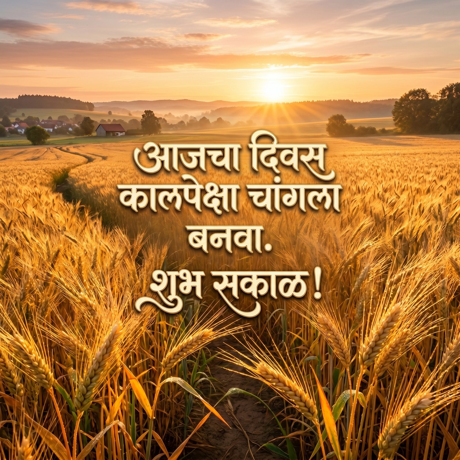 Download this beautiful Good Morning Marathi Messages And Wishes wallpaper available in 1920x1080. Whether you need a fresh d