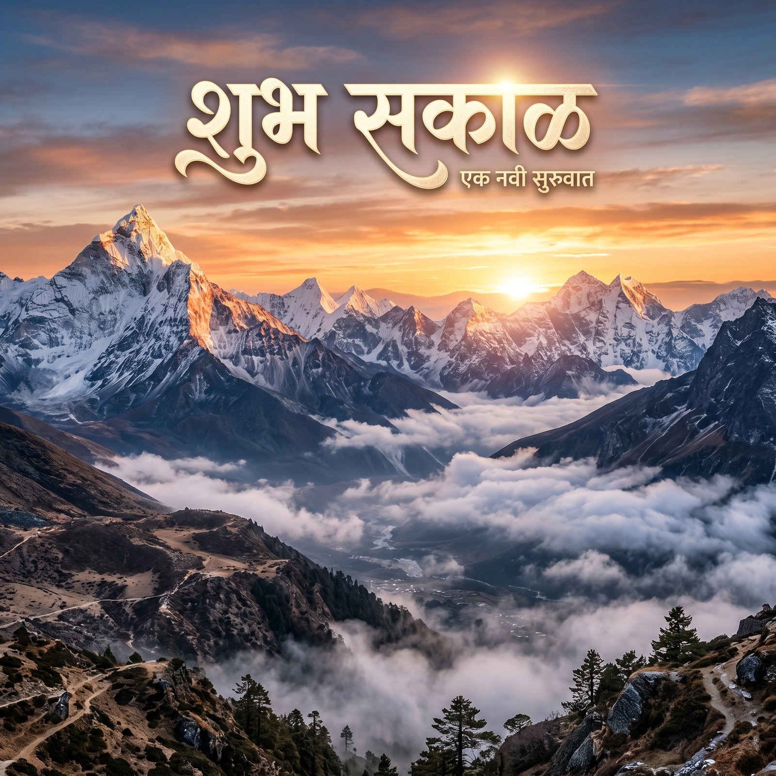 Download this beautiful Good Morning Marathi Images Free Download wallpaper available in 1920x1080. Whether you need a fresh